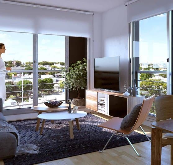 Venta apartamento Monoambiente La Blanqueada Nórdico Ventura