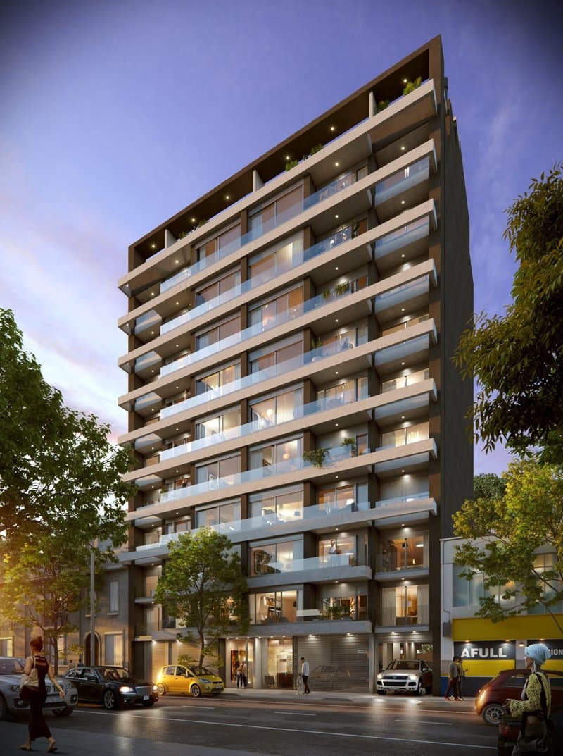 Venta apartamento 2 dormitorios Tres Cruces Soho Colonia