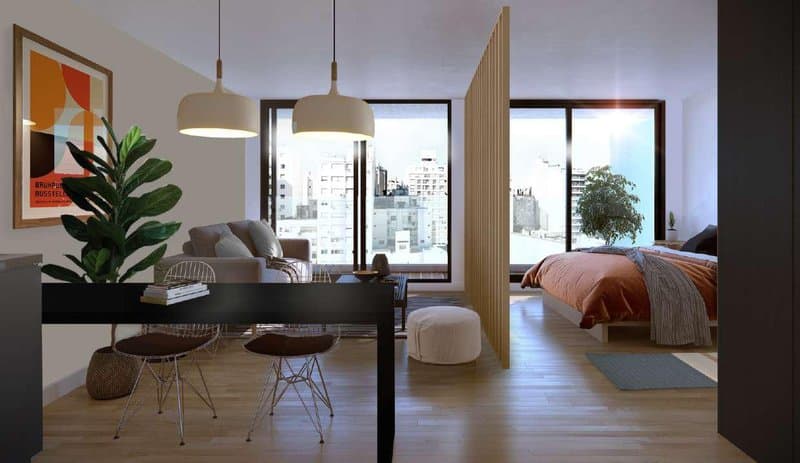 Venta apartamento 1 dormitorio La Blanqueada Garden