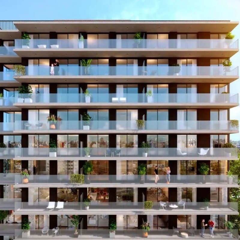Venta apartamento 1 dormitorio Punta Carretas Park Square Franzini