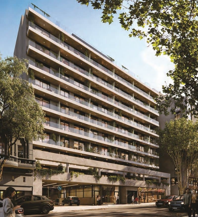 Venta apartamento monoambiente Cordón City Homes