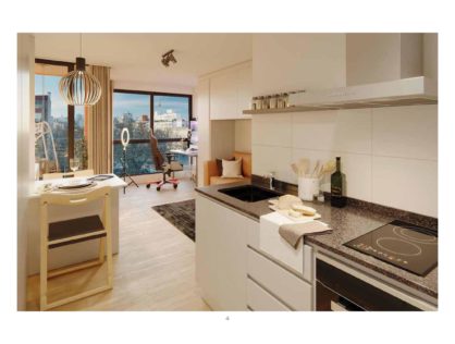 Venta apartamento monoambiente Centro 01 Sync