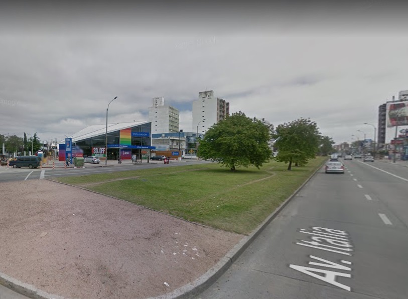 Avenida Italia y Santander-