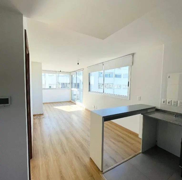 cocina y living-